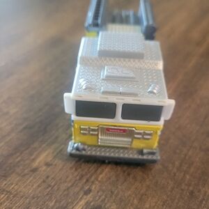 Tonka Fire Truck with Yellow and Silver Details